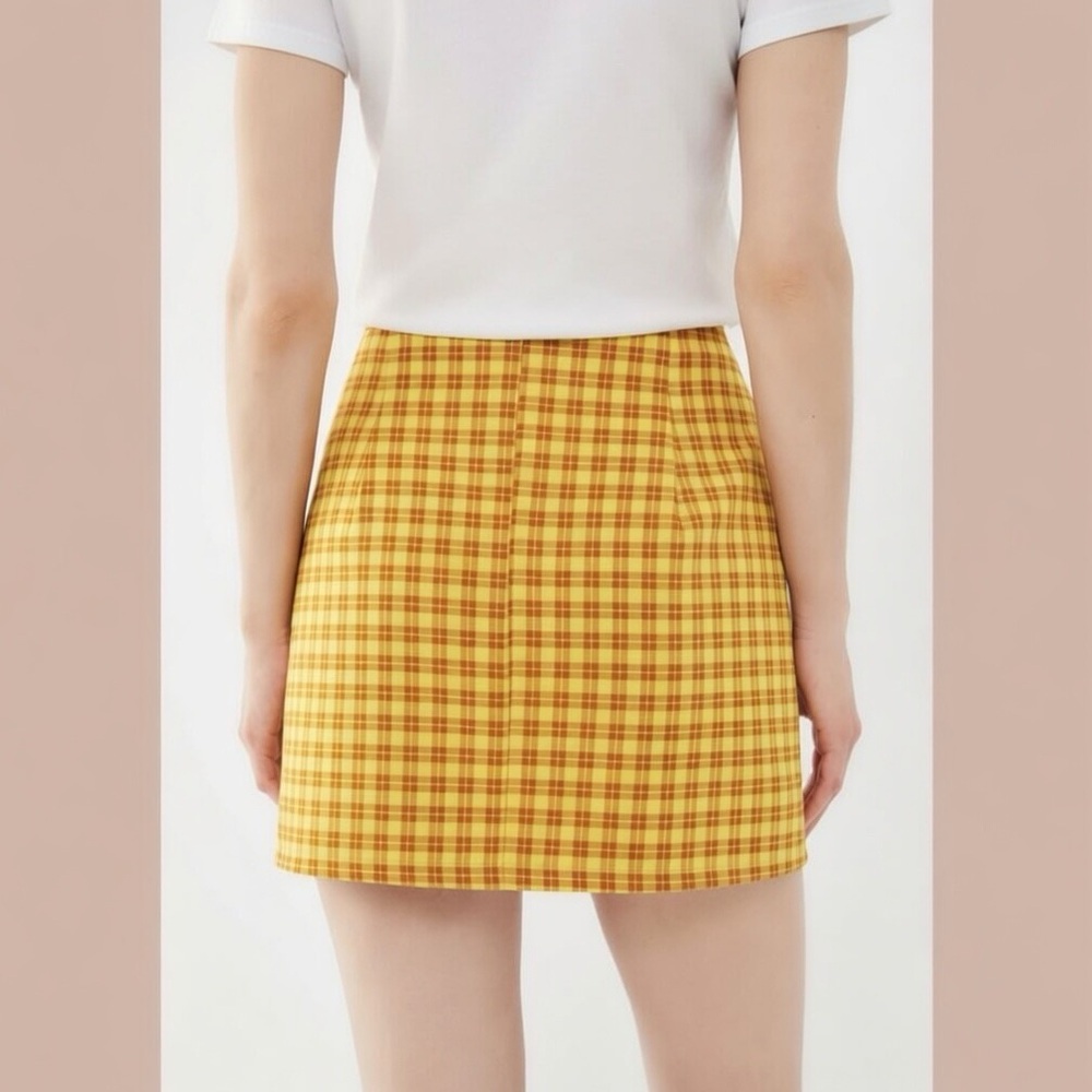 UO Gretchen Plaid Mini Skirt - Picture 5 of 13